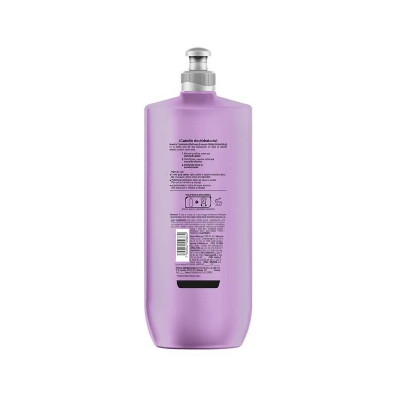 Tratamiento Multiusos 3 En 1 Elvive Hidra Hialurónico 500 Ml. Tratamiento Multiusos 3 En 1 Elvive Hidra Hialurónico 500 Ml.