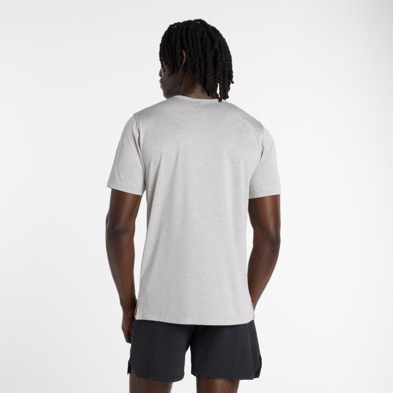 Remera New Balance de Hombre - MT61O0U4AG GREY
