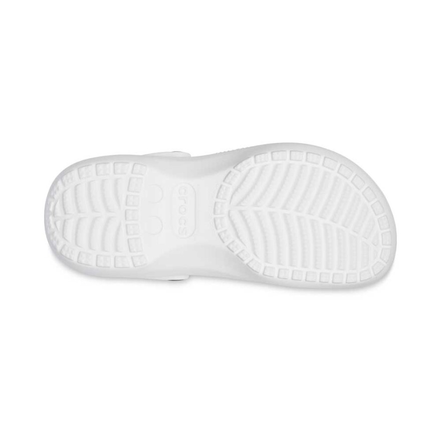Classic Platform Clog - Mujer White