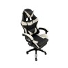Silla Gamer Lumax Modelo ROM Negro/Blanco