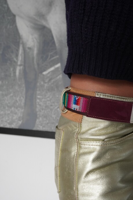 Handcrafted Belt Violeta