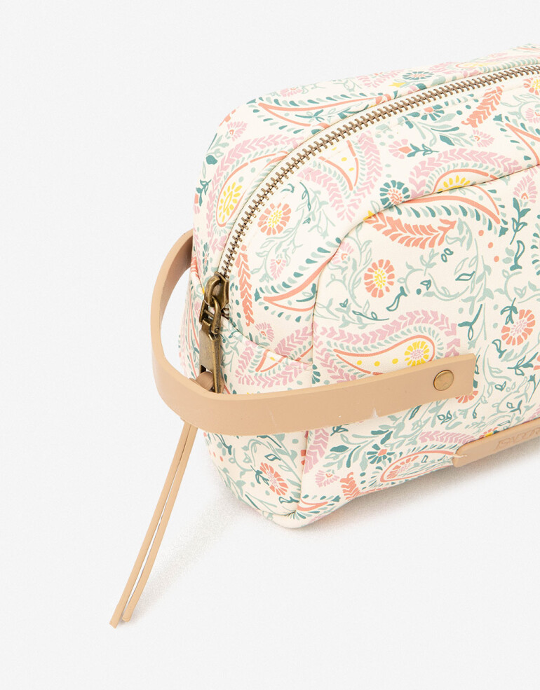 Porta Cosméticos Portacosméticos Flores - Estampado Flores