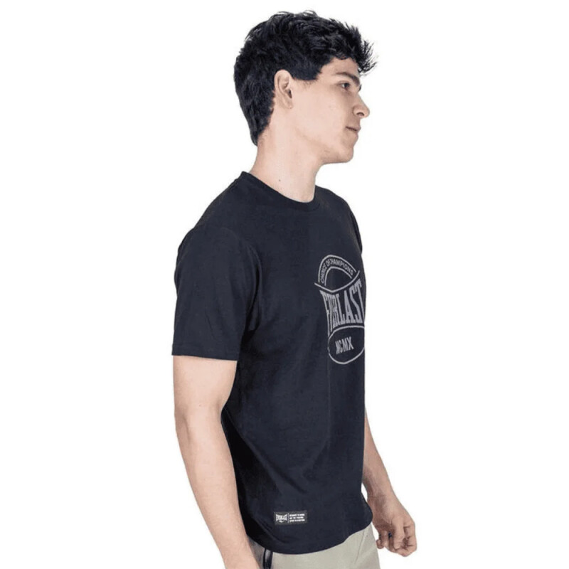 TSHIRT MEN COTT/POLY EVERLAST LUNGE BK M6 S BK