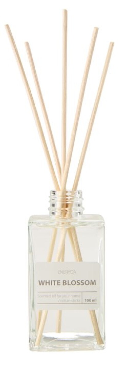 Difusor de varillas ENERYDA blanco flor 100m 