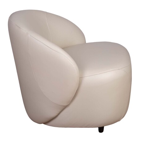 BUTACA 1 CUERPO CUERO-100-NATURAL ZOE