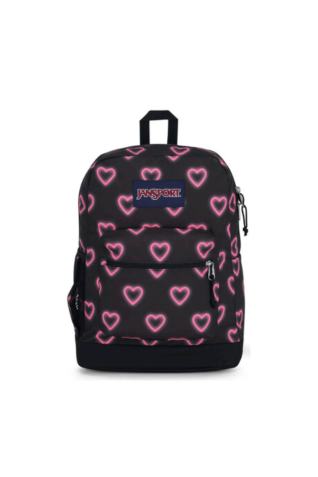Mochila Portalaptop Cross Town Plus Happy Hearts Black