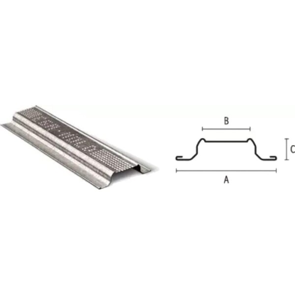 PERFIL GALVANIZADO BUÑA OMEGA 10 MM 3.0MT-0.40 MM Perfil Galvanizado Buña Omega 10 Mm 3.0mt-0.40 Mm