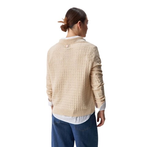 SWEATER BIANCA S-XXL BEIGE CLAR