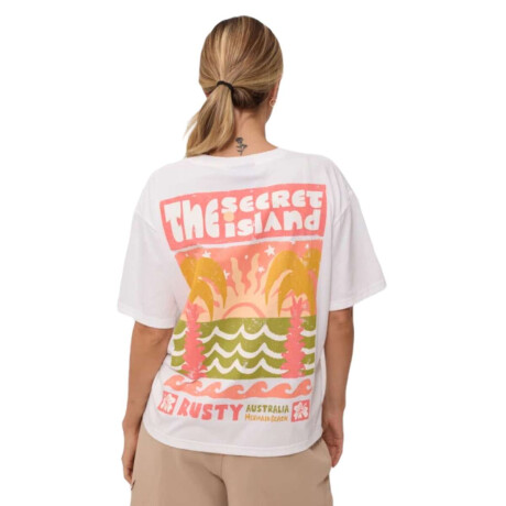 Remera Rusty Takila Blanco