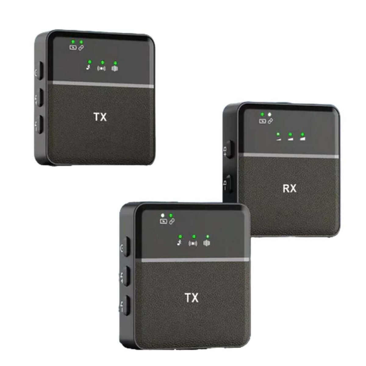 Micrófono Inalambrico Doble Solapero - Para Iphone 