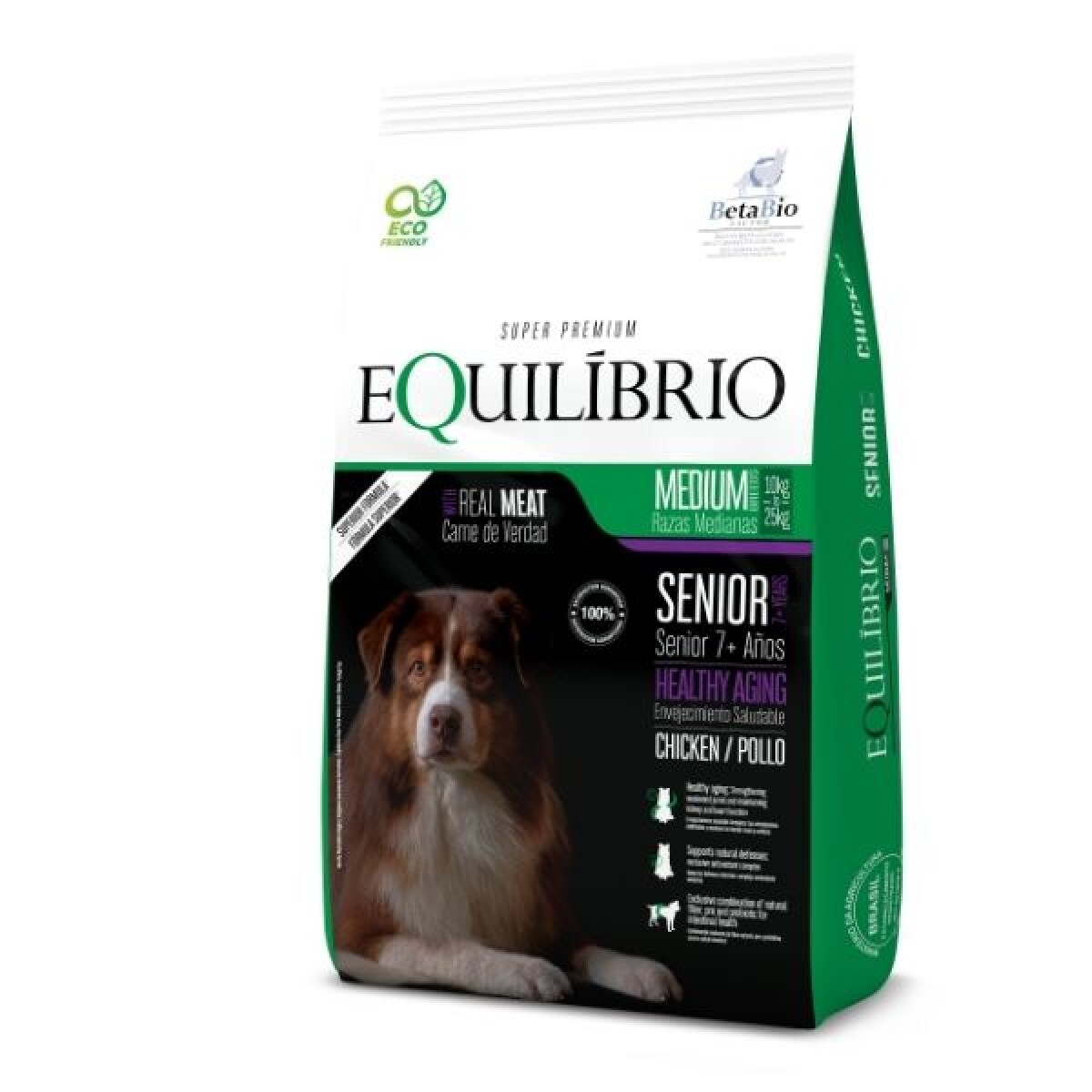 Equilibrio Senior Razas Medianas +7 años 15kgs 