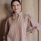 Blusa Copenhague Lino raya camel