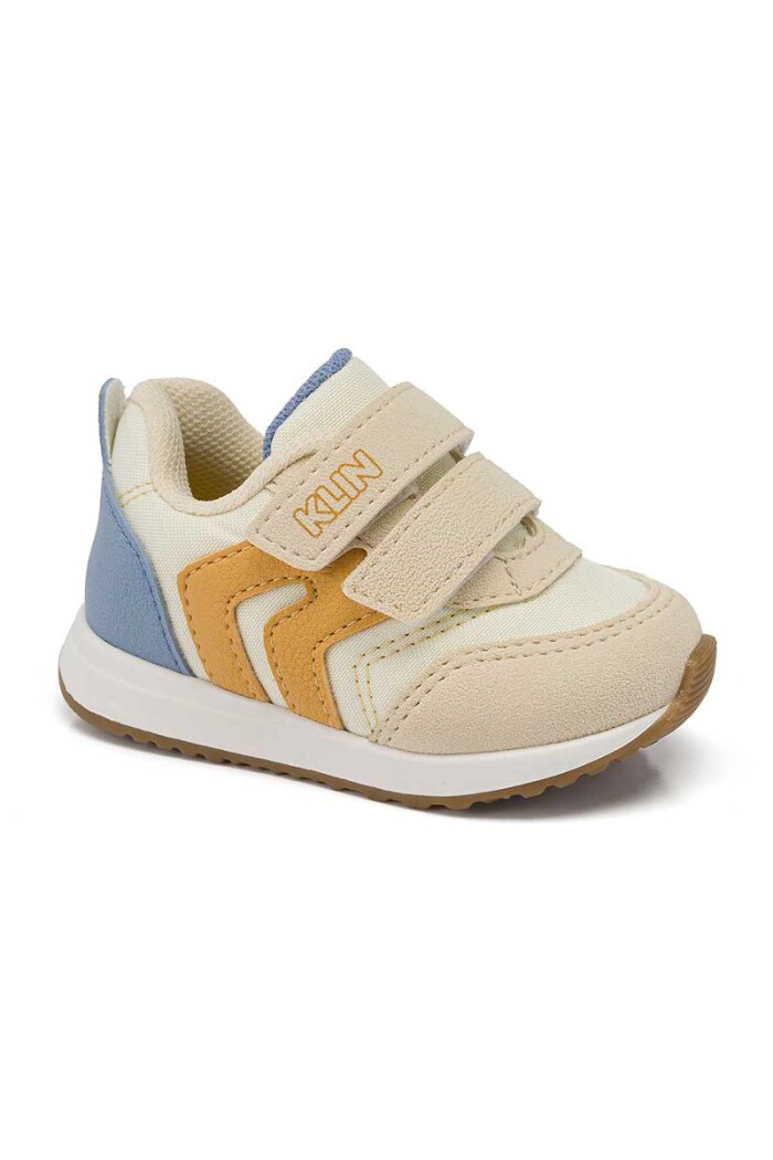 CALZADO DEPORTIVO KLIN WALK BABY 2 VELCROS Beige