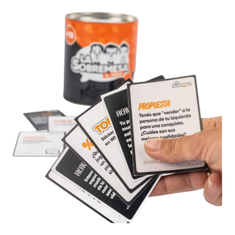 Juego De Cartas La Sobremesa - Chau Pantallas Juego De Cartas La Sobremesa - Chau Pantallas