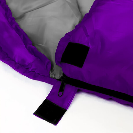 Sobre Dormir C/ Capucha Reforzado + Bolso Camping N1 Violeta