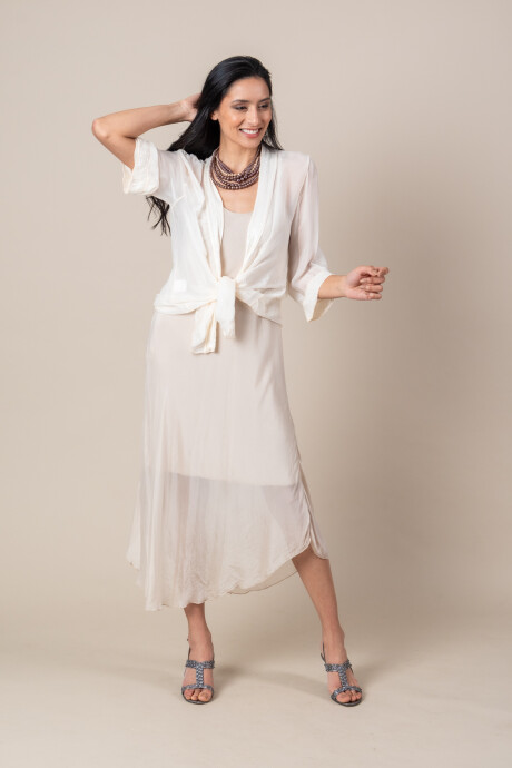 VESTIDO BRIDGET Beige