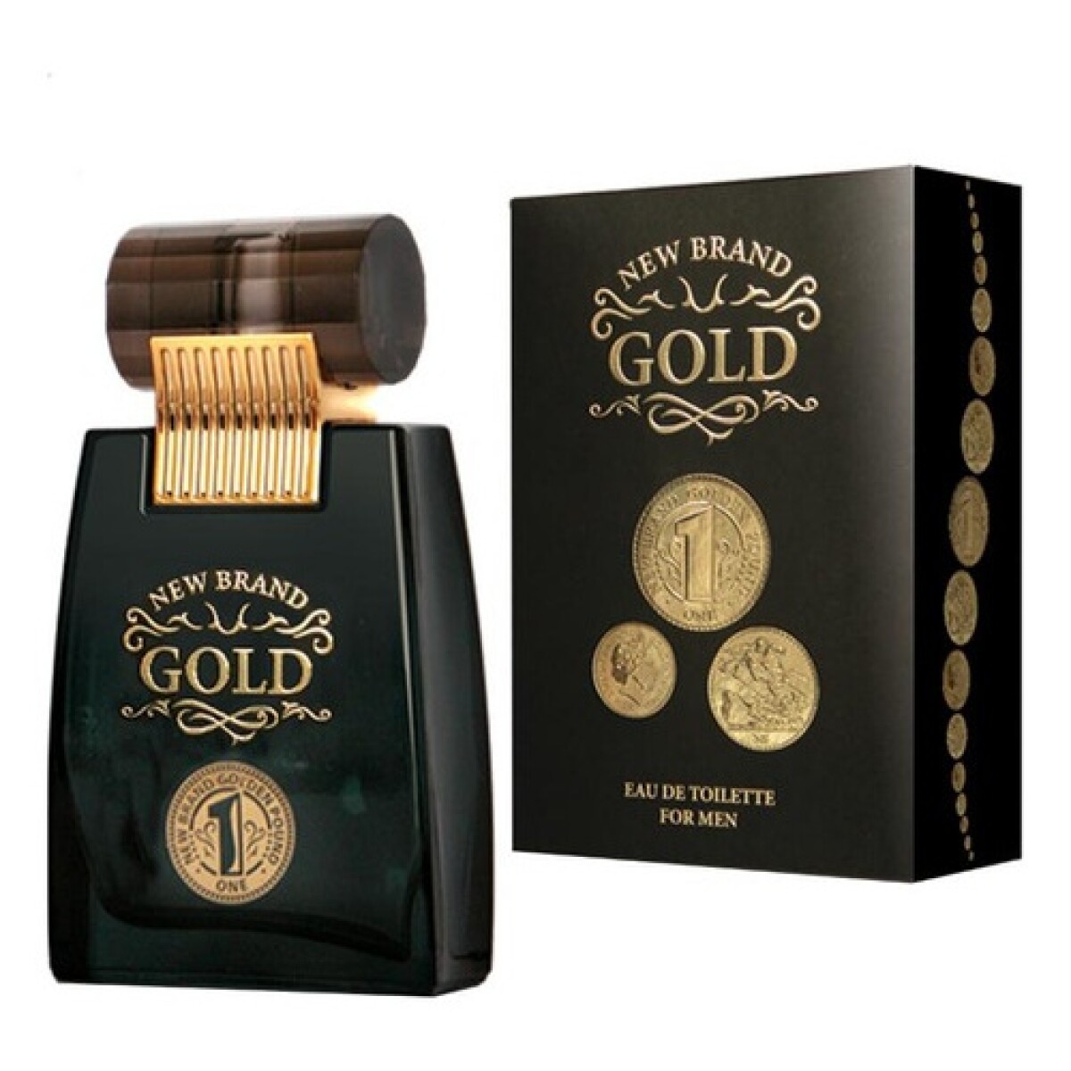Perfume New Brand Prestige Gold Men 100ml Original 
