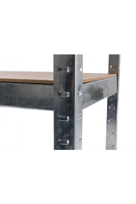 Estantería Metálica, Galvanizada Y Encastrable Negro Estantería Metálica, Galvanizada Y Encastrable Negro