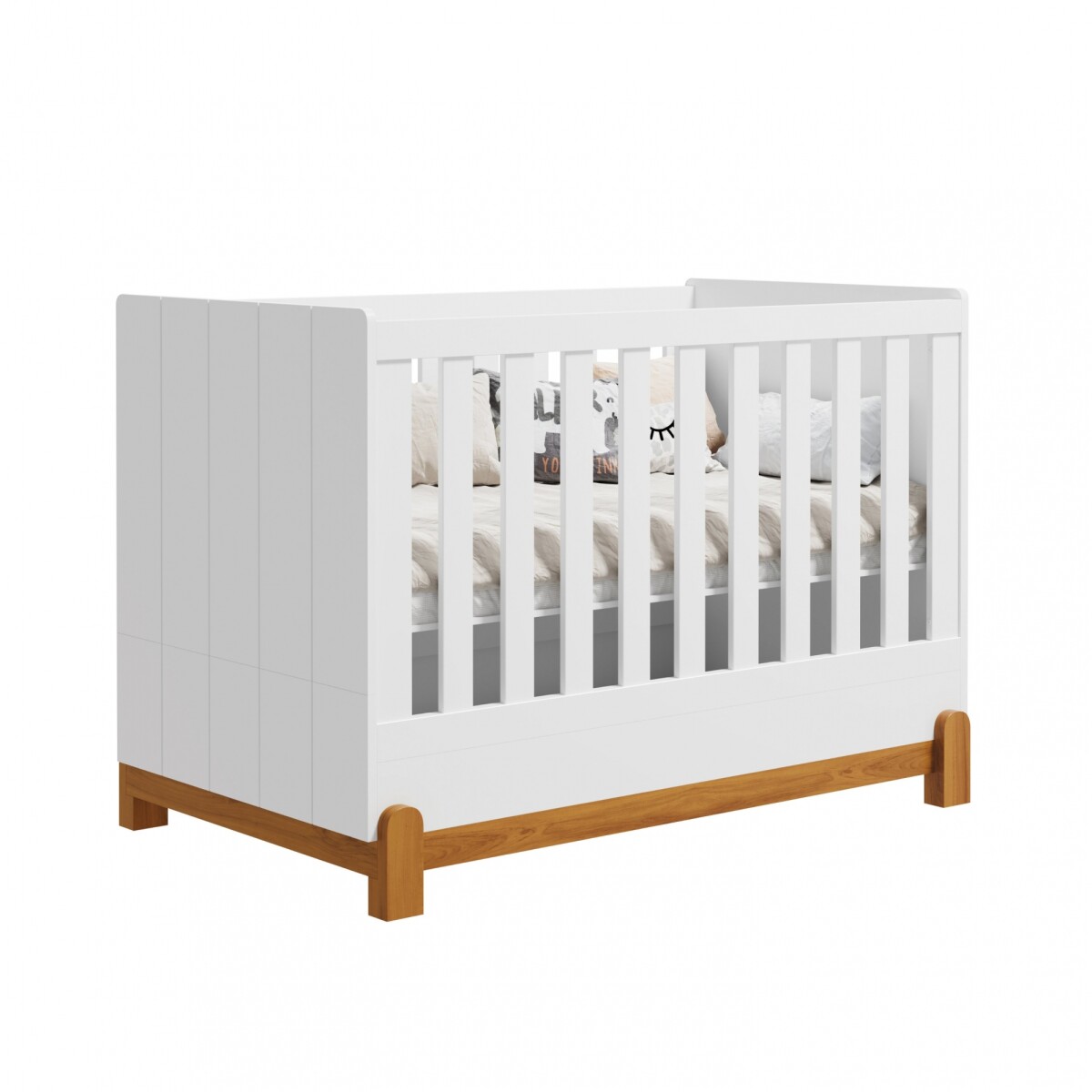 Cuna Convertible Bebé - Lotus - Blanco 