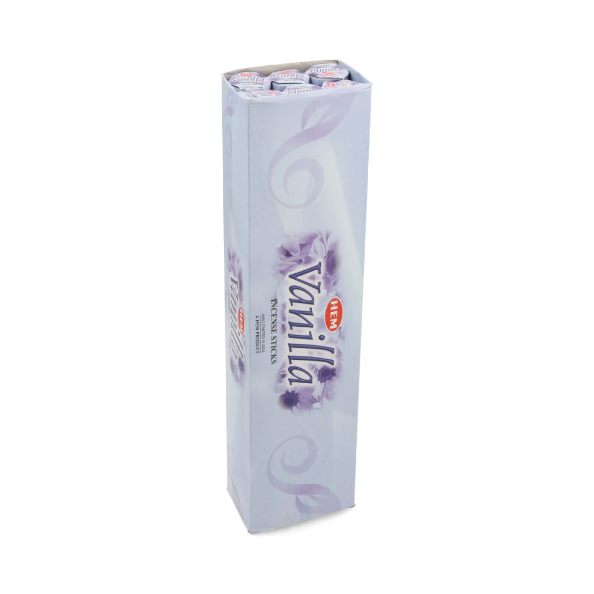 INCIENSO HEM HEXAGONAL LARGA CAJA X6 - Vainilla 