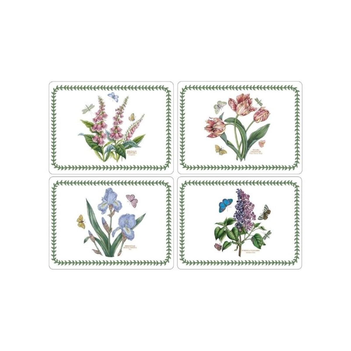 PORTMEIRION BOT GARDEN INDIVIDUALES 40x30 CM SET x 4 