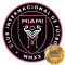 Lámina Inter Miami Escudo Red.