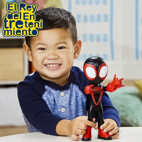 Figura Spidey Marvel Spiderman Miles Morales Ghost Miles Morales