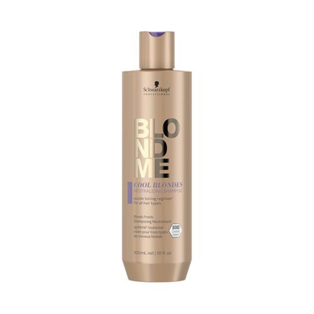 Schwarzkopf BlondMe Cool Blondes Shampoo Rubios fríos 300 ml 