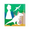 Libro con stickers para colorear y jugar Dinosaurios