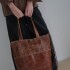 Taba Handbag Tweed Chocolate