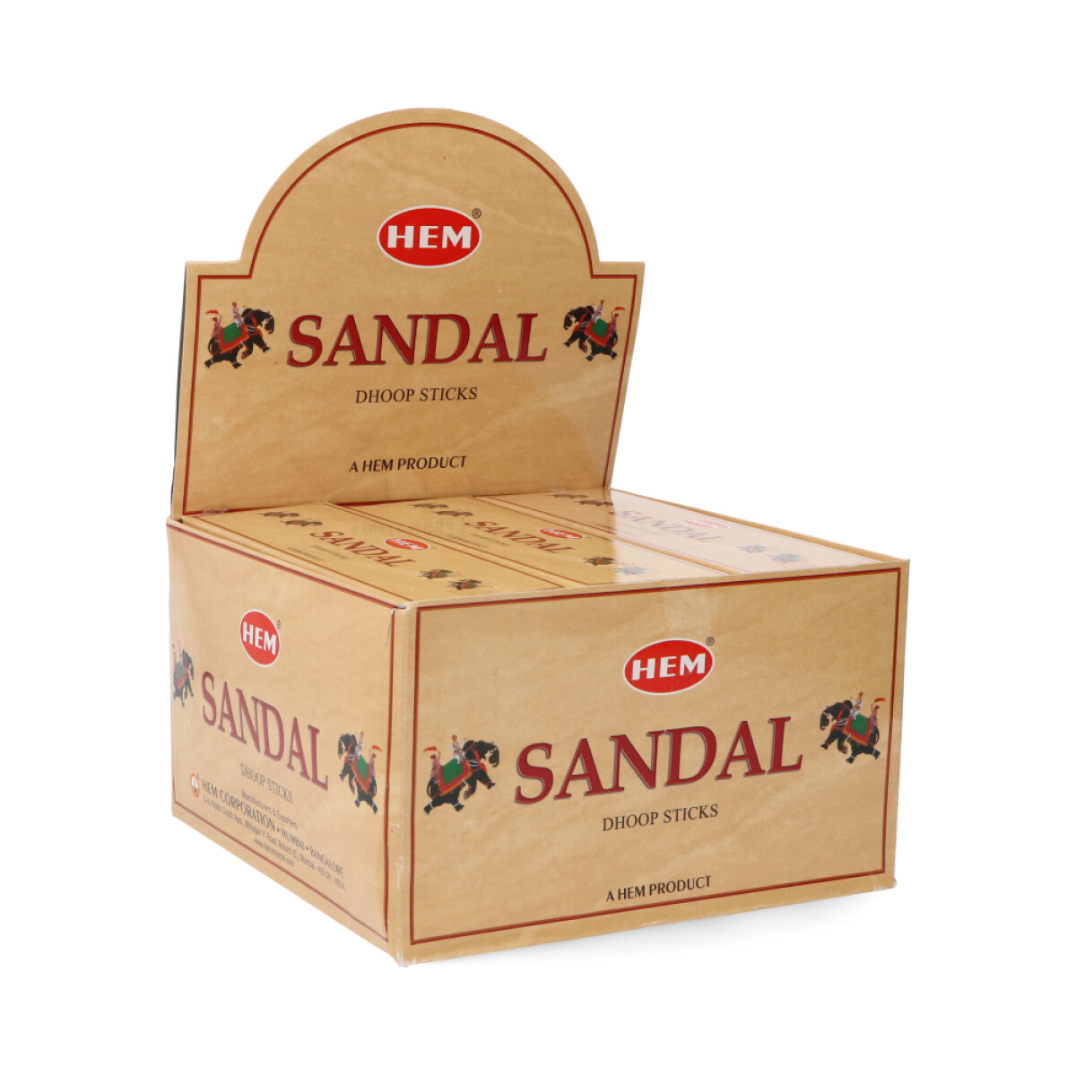 INCIENSO DHOOP HEM 25GR X12 - Sándalo 