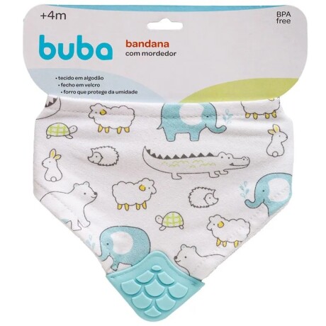 Bandana babero toalla con mordillo animales selva