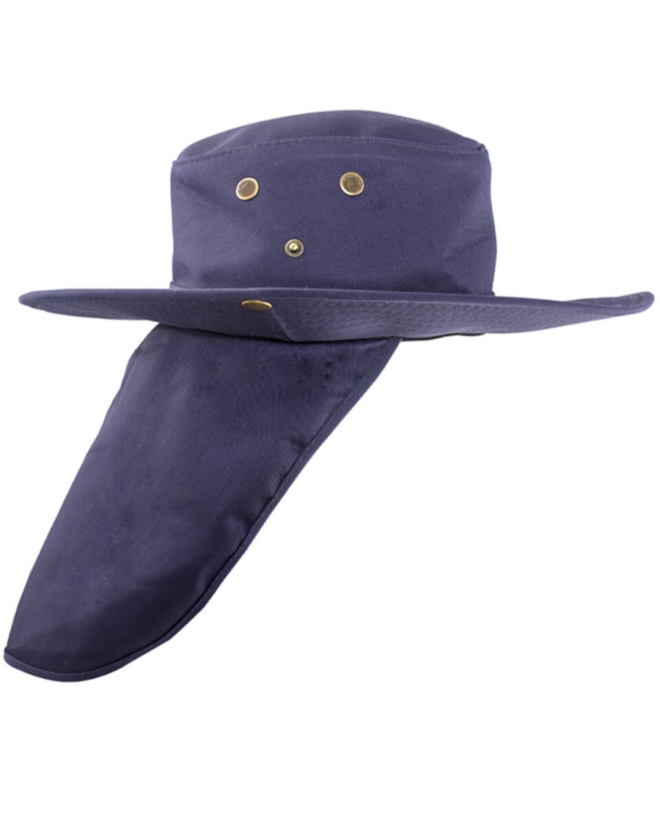 Sombrero Explorador con Cubrenuca Arye - Azul 