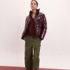Puffer Borbon Bordeaux