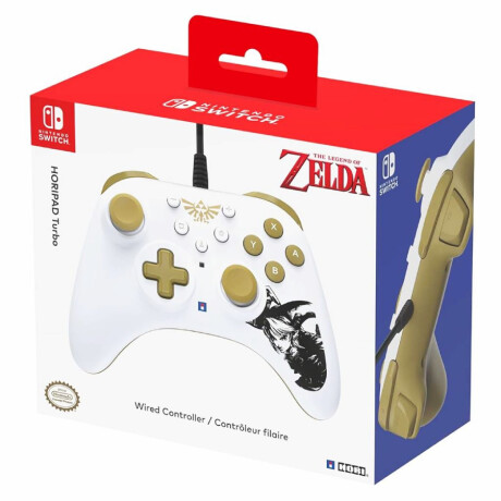 Control Cableado Wired Horipad Turbo - The Legend of Zelda Control Cableado Wired Horipad Turbo - The Legend of Zelda