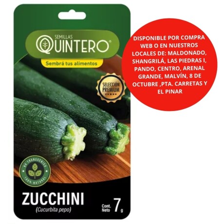 Semillas Zucchini X 7G