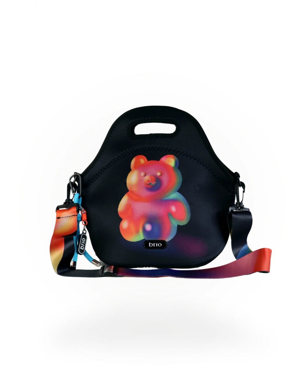 Lunchera Neopreno brio big bro Con Correa Ajustable - Teddy 