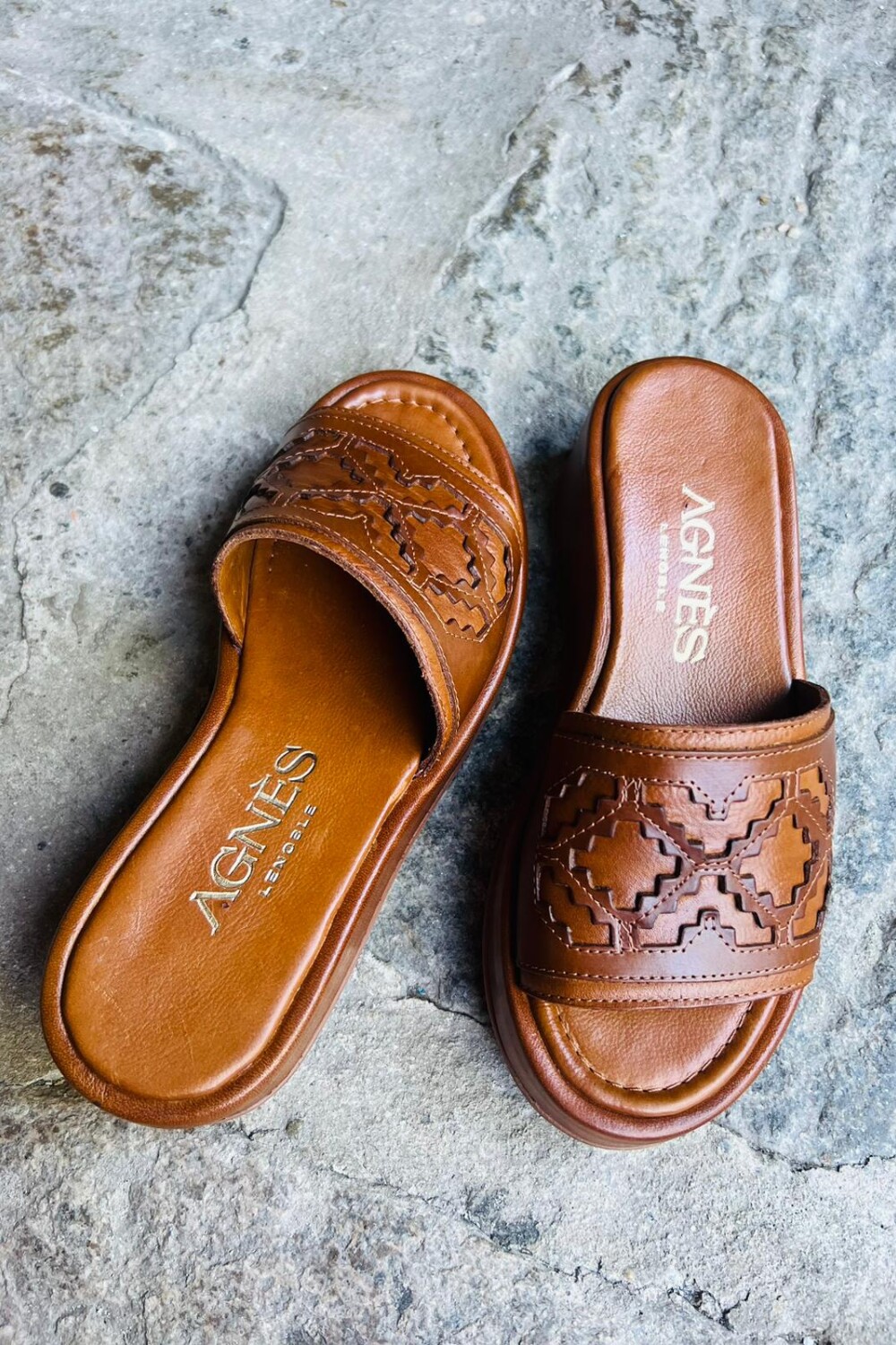Fancy Pampa Shoes Camel