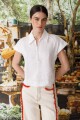 PRE VENTA BLUSA ZIP Blanco