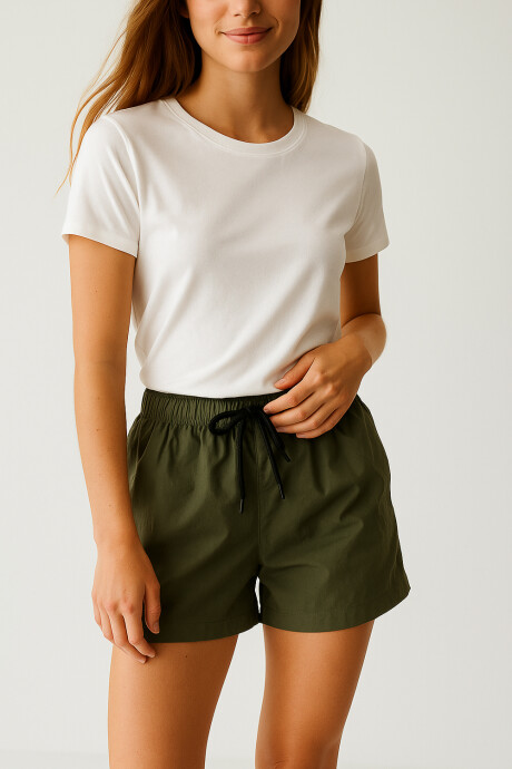 Short Zurita Verde Seco