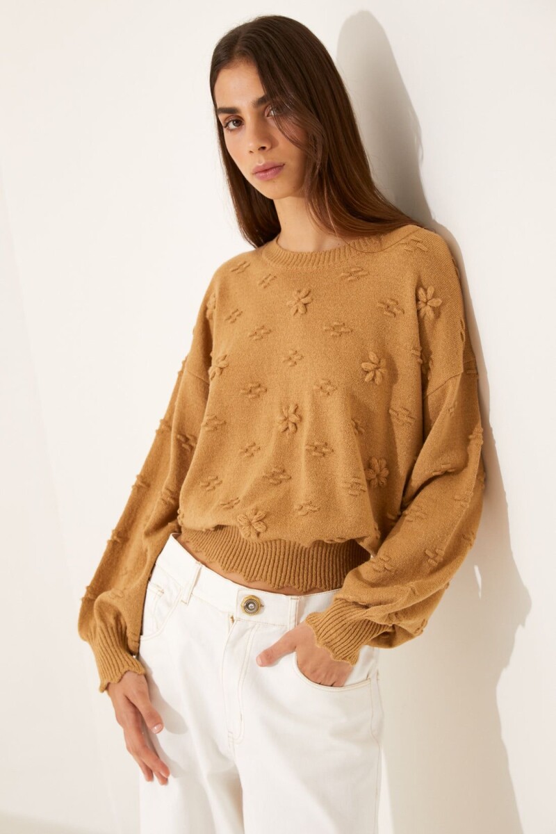 SWEATER CAMELIA - CAMEL 