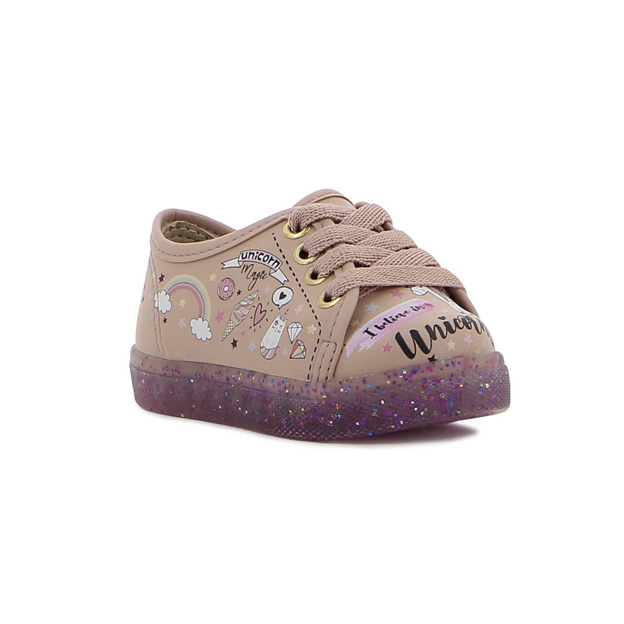 Tenis de unicornio molekinha shop