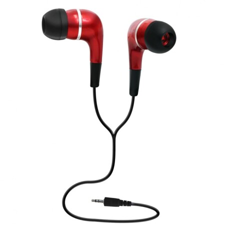 Auriculares Cableados ARGOM 525 - Rojo Auriculares Cableados ARGOM 525 - Rojo