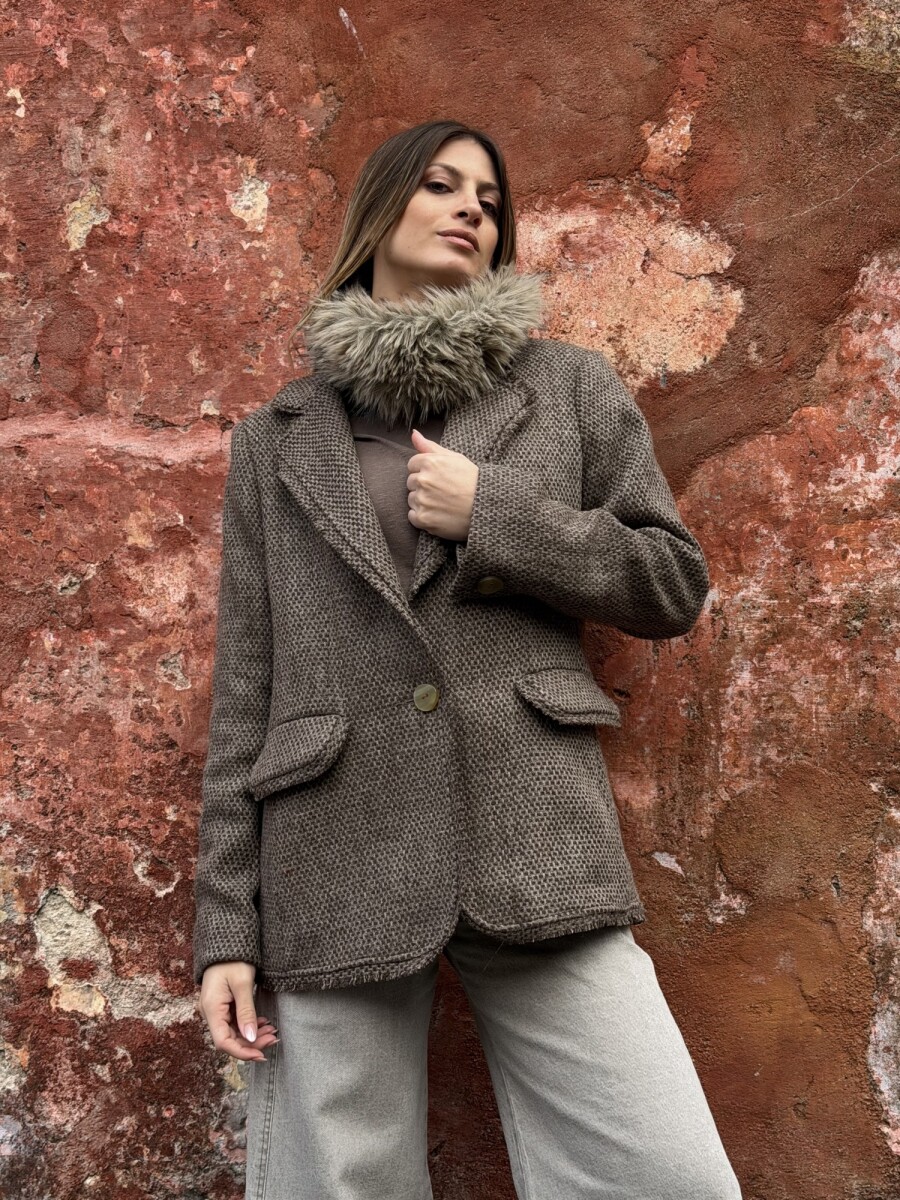 BLAZER MARTINA - MARRON 