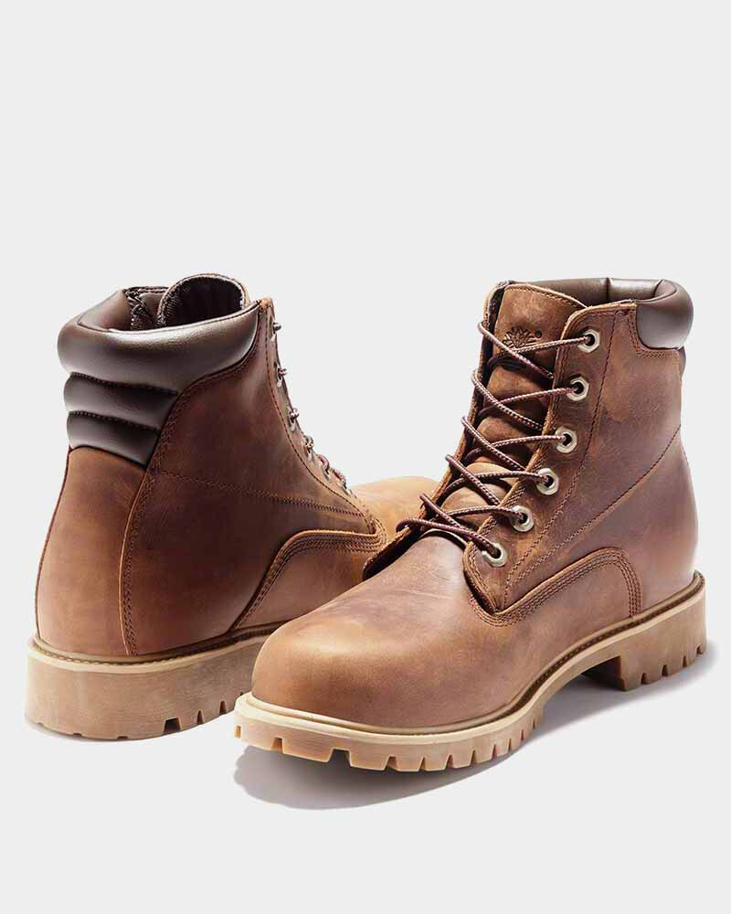Botas Alburn 6 Inch Waterproof Hombre Mocha Bisque
