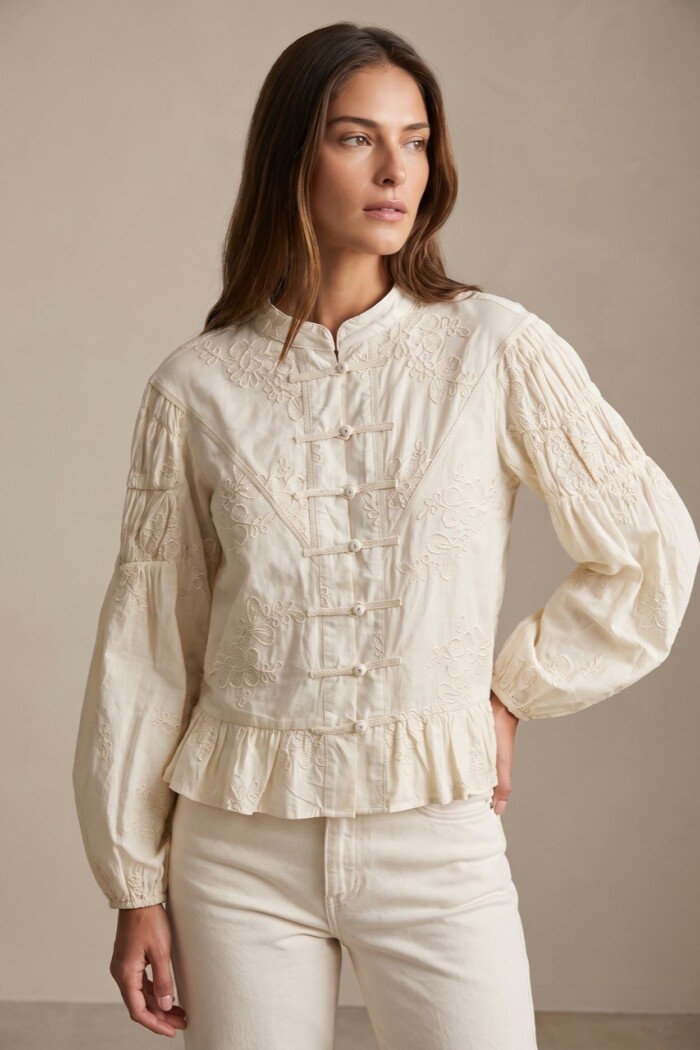 Blusa Alamares Nacar