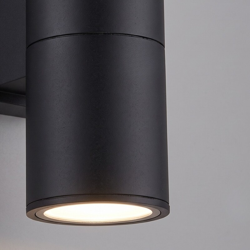 AEBC10XG Luminaria de Exterior Bidireccional Extra Grande Negro