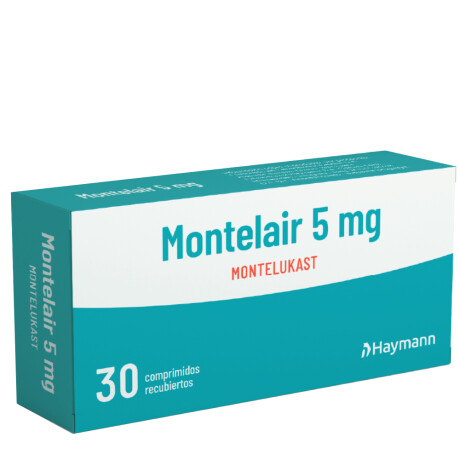 Montelair 5mg 30 Comprimidos Montelair 5mg 30 Comprimidos