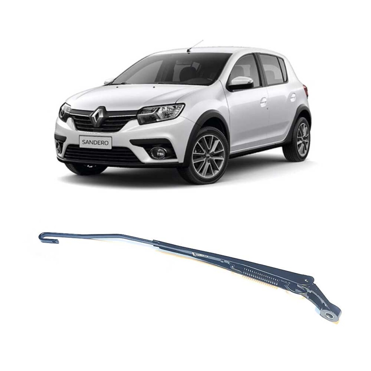 BRAZO LIMPIA PARABRISA RENAULT DER-IZQ RENAULT SANDERO - 