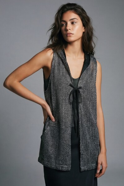 Chaleco Cannes NEGRO